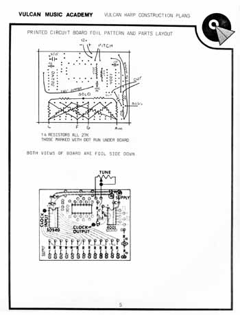 Vulcan Harp Construction Plans