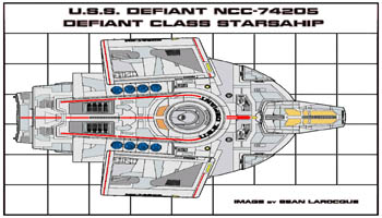 U.S.S. Defiant NCC-74205