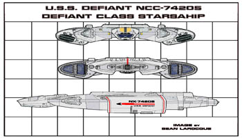 U.S.S. Defiant NCC-74205