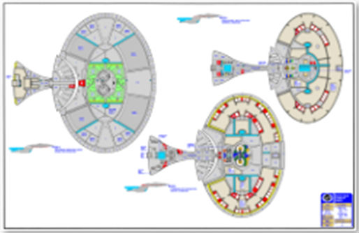Ed Whitefire Enterprise NCC-1701-D Blueprints