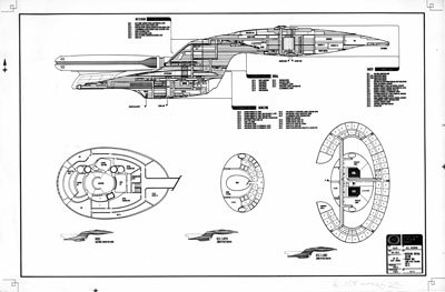 Ed Whitefire Enterprise NCC-1701-D Blueprints