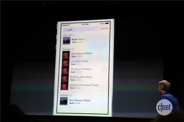 Apple's iPhone 5 Event Features Rush in iOS 7 Demonstration