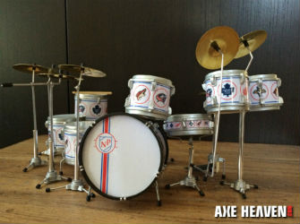Miniature Replicas of Neil Peart s Hockey Theme and Time Machine Tour Drum Kits Now Available from Axe Heaven