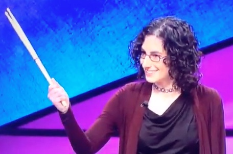 Rush Fan Wins Jeopardy! - Bets $2112 and Shows Off Neil Peart Drum Sticks