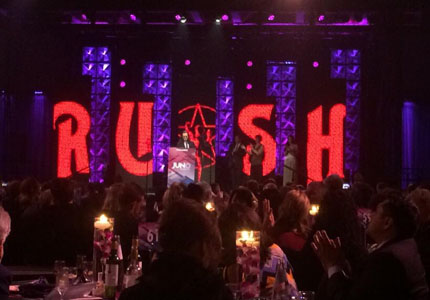 Rush Receive Allan Waters Humanitarian Award at the 2015 Juno Awards Ceremony