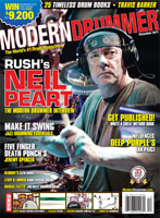 Modern Drummer with Neil Peart - December 2011