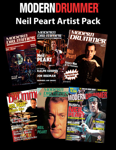 Modern Drummer's Neil Peart Artist Pack Now Available