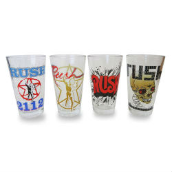 Rush Pint Glasses