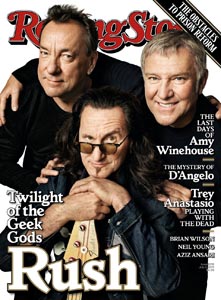 Rush Finally Make Rolling Stone Magazine's Cover