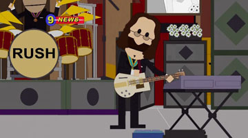 Rush on South Park