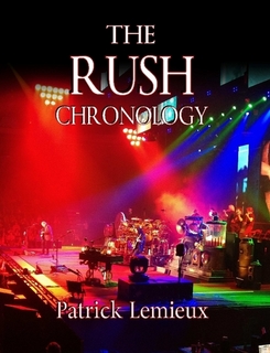 The Rush Chronology by Patrick Lemieux Now Available