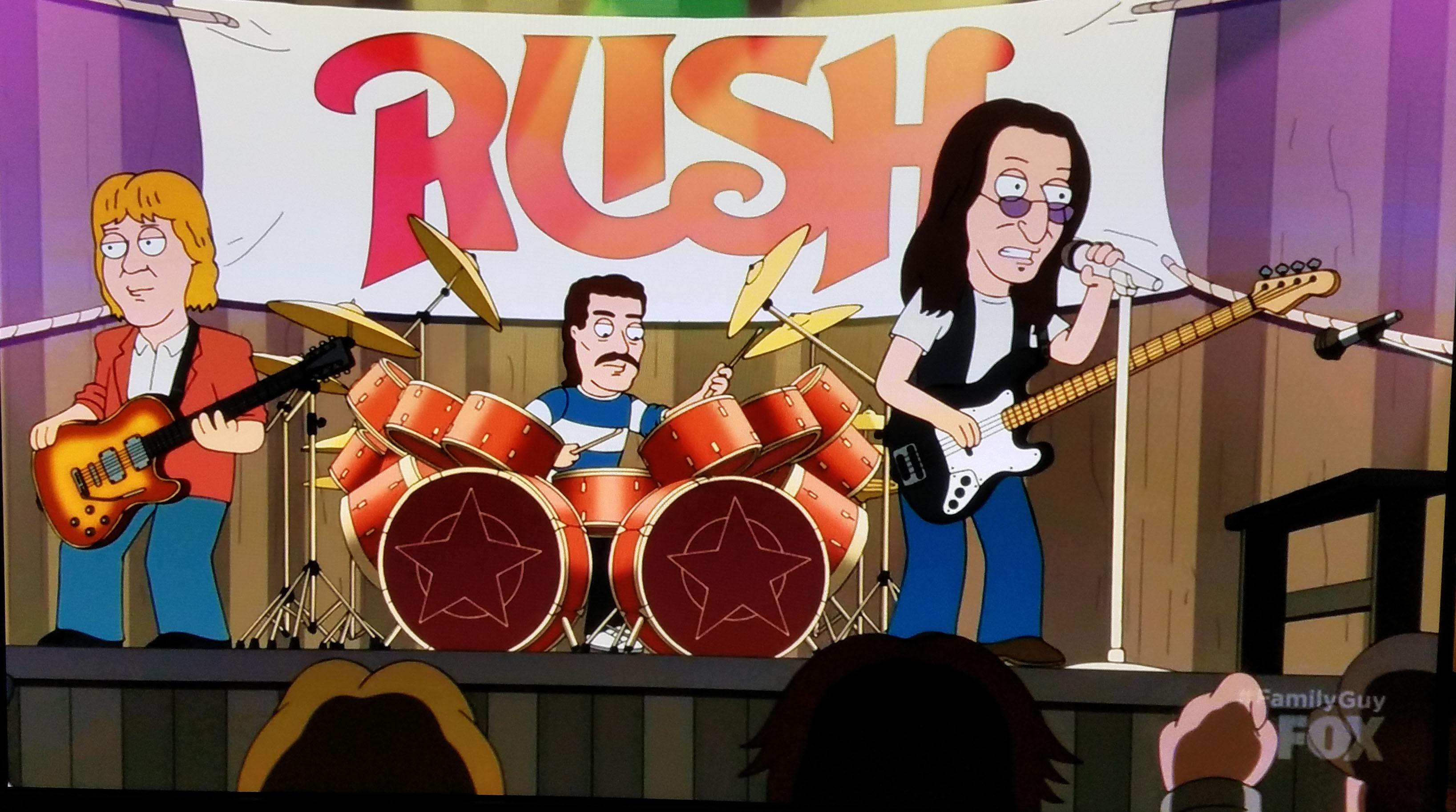 Rush Reference on Family Guy - Video and Screen Caps Now Online