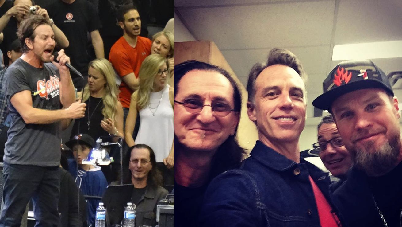 Geddy Lee Attends Pearl Jam Concert, Gets Shout-Out by Eddie Vedder