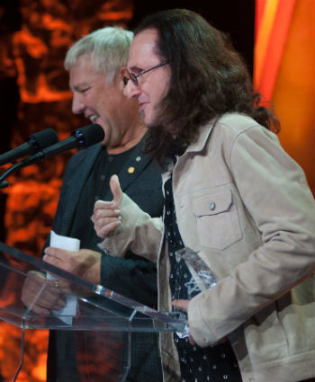 Rush Receive the Allan Slaight Humanitarian Spirit Award