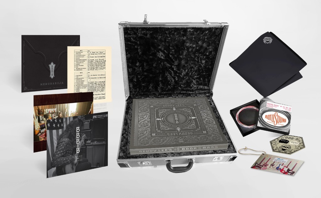 Luxe and Ultra-Limited-Edition Versions of Geddy Lee's Big Beautiful Book of Bass