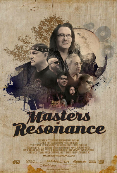 Masters of Resonance - The Making of Neil Peart's R40 Drum Kit Documentary Trailer Now Online
