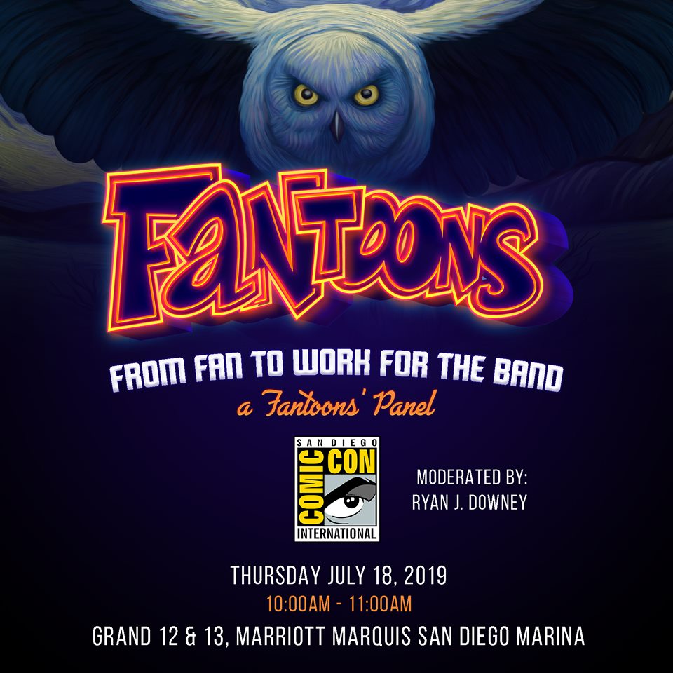 Fantoons Descends on San Diego's Comic-Con With New Rush Merchandise