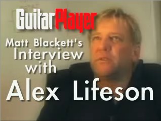 Alex Lifeson GuitarPlayer Interview