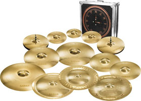 Limited Edition SABIAN Paragon Cymbal Pack Signed by Neil Peart