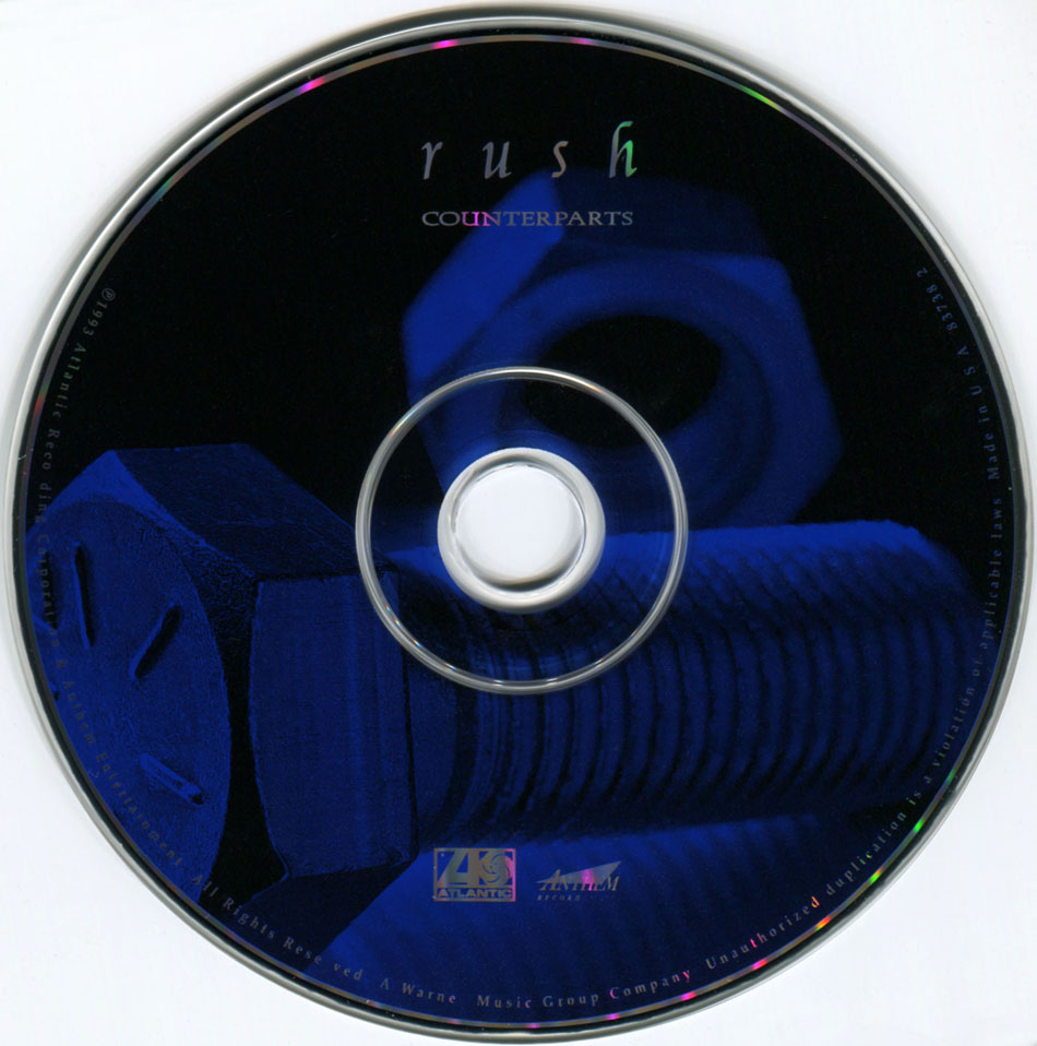 Rush Counterparts CD