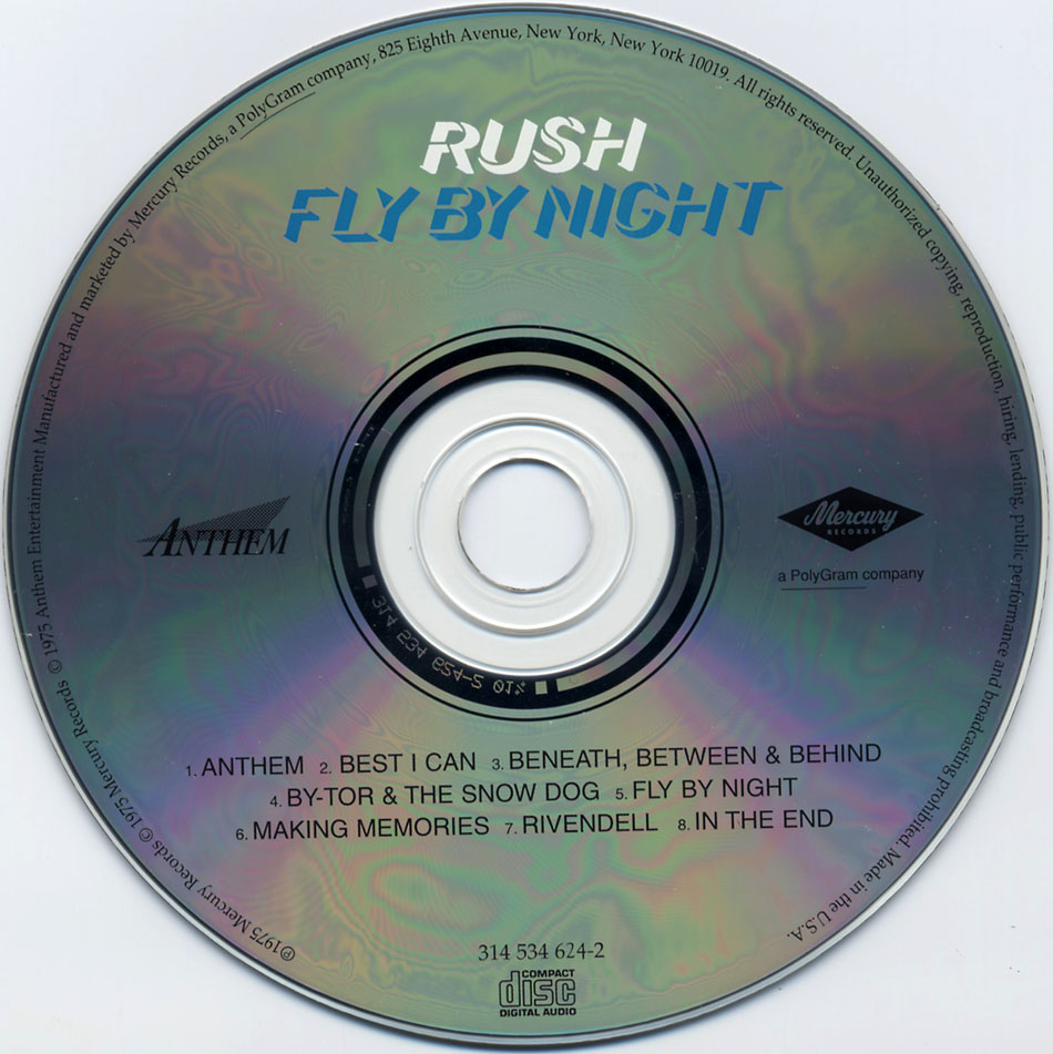 Rush Fly By Night