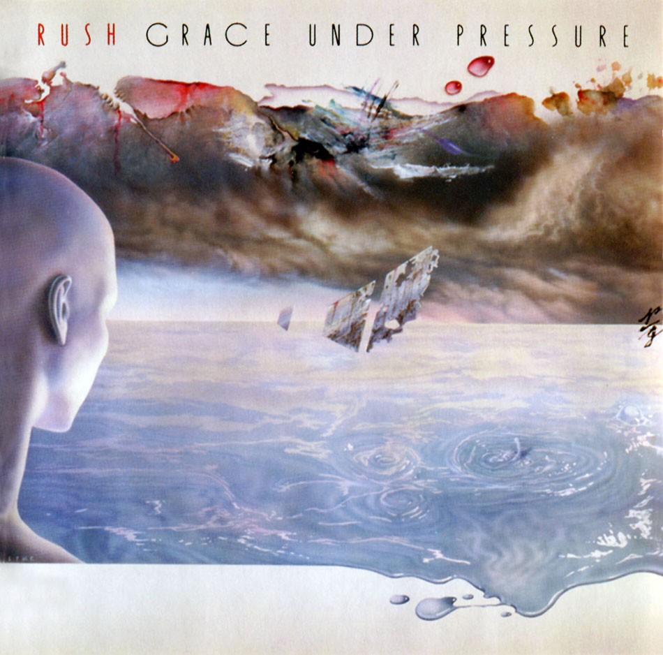 Rush Grace Under Pressure Album Cover