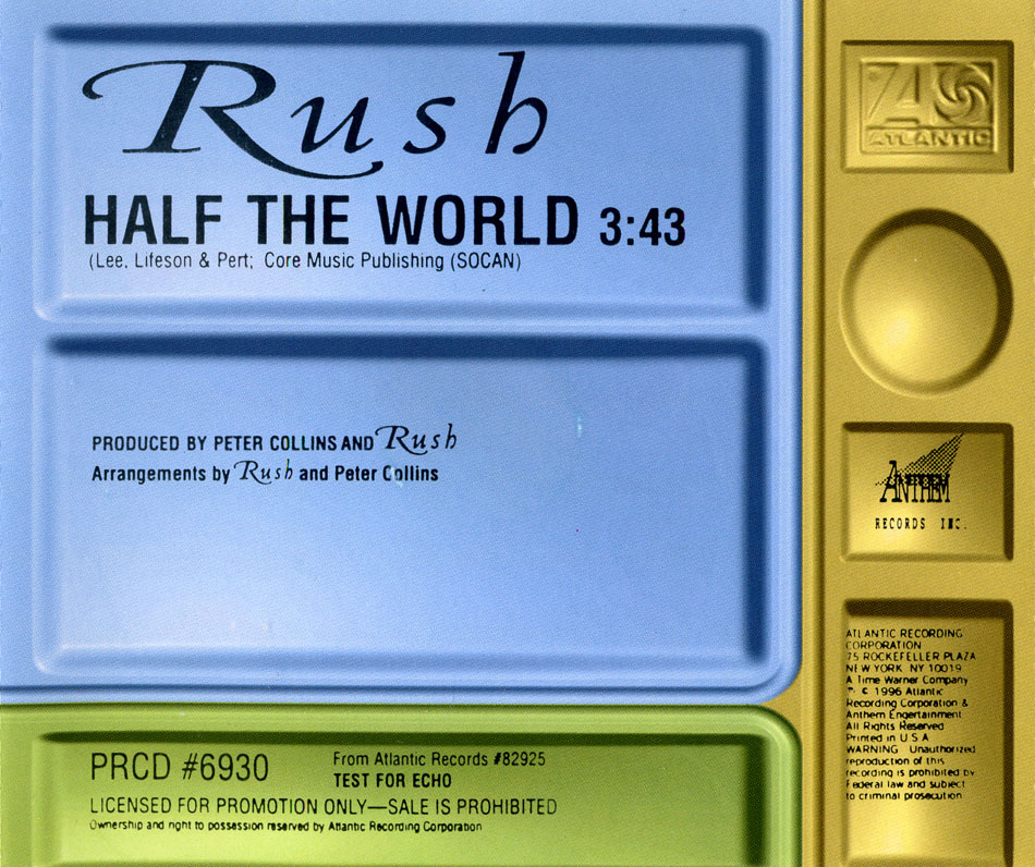Rush: Half the World