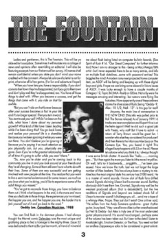 A Show of Fans - Rush Fanzine - Issue #1 - Page 3