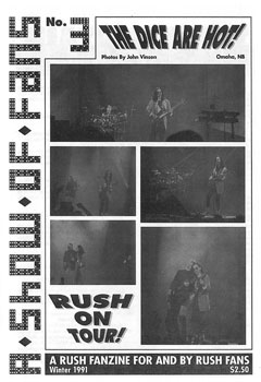 A Show of Fans - Rush Fanzine - Issue #3 - Page 1