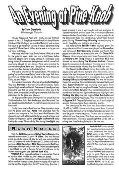 A Show of Fans - Rush Fanzine - Issue #5 - Page 6