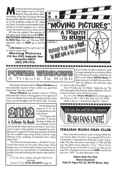 A Show of Fans - Rush Fanzine - Issue #6 - Page 12