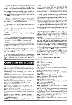 A Show of Fans - Rush Fanzine - Issue #6 - Page 5