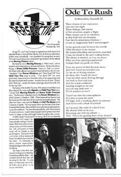 A Show of Fans - Rush Fanzine - Issue #7 - Page 14