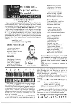 A Show of Fans - Rush Fanzine - Issue #7 - Page 16
