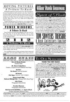 A Show of Fans - Rush Fanzine - Issue #7 - Page 19