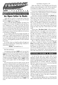 A Show of Fans - Rush Fanzine - Issue #12 - Page 14