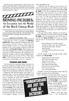 A Show of Fans - Rush Fanzine - Issue #12 - Page 16