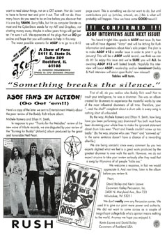 A Show of Fans - Rush Fanzine - Issue #12 - Page 3
