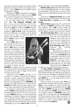 A Show of Fans - Rush Fanzine - Issue #13 - Page 2