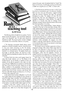 A Show of Fans - Rush Fanzine - Issue #15 - Page 18
