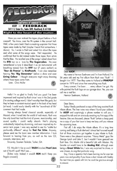 A Show of Fans - Rush Fanzine - Issue #15 - Page 32