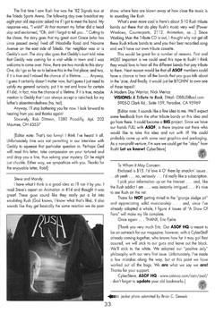 A Show of Fans - Rush Fanzine - Issue #15 - Page 33