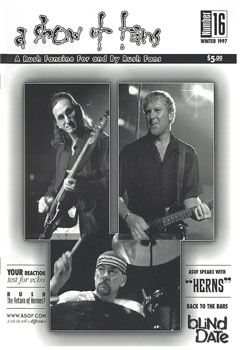 A Show of Fans - Rush Fanzine - Issue #16 - Page 1