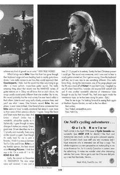 A Show of Fans - Rush Fanzine - Issue #16 - Page 19