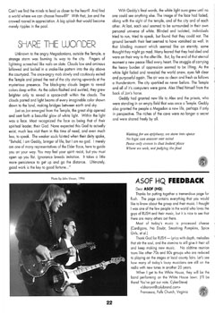A Show of Fans - Rush Fanzine - Issue #17 - Page 22