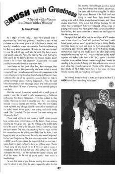A Show of Fans - Rush Fanzine - Issue #17 - Page 37