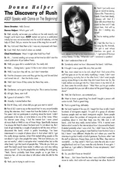 A Show of Fans - Rush Fanzine - Issue #17 - Page 6