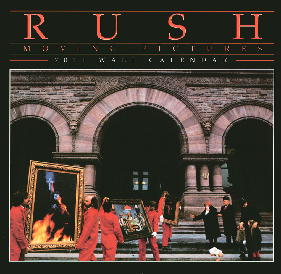 Rush 2011 Wall Calendar