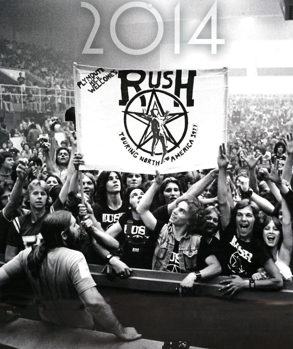 Rush 2015 Wall Calendar