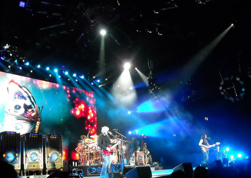 Rush Time Machine 2011 Tour - LG Arena - Birmingham, UK